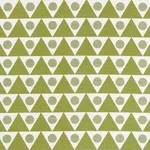 Schumacher 182221 Pennant Green fabric swatch
