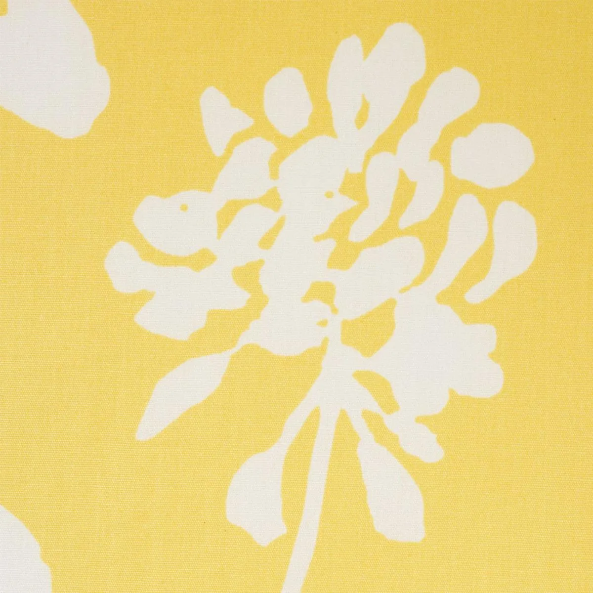 Schumacher 178540 Pennick Chintz Yellow fabric swatch
