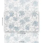 Schumacher TL400071 Peony Chambray fabric swatch