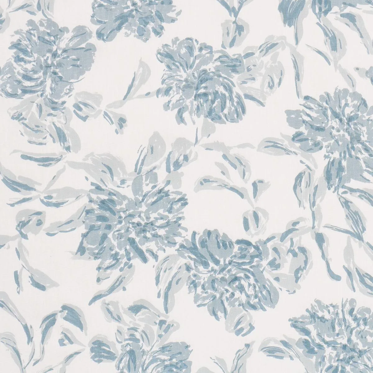 Schumacher TL400071 Peony Chambray fabric swatch