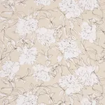 Schumacher TL400062 Peony Silhouette Graphite fabric swatch
