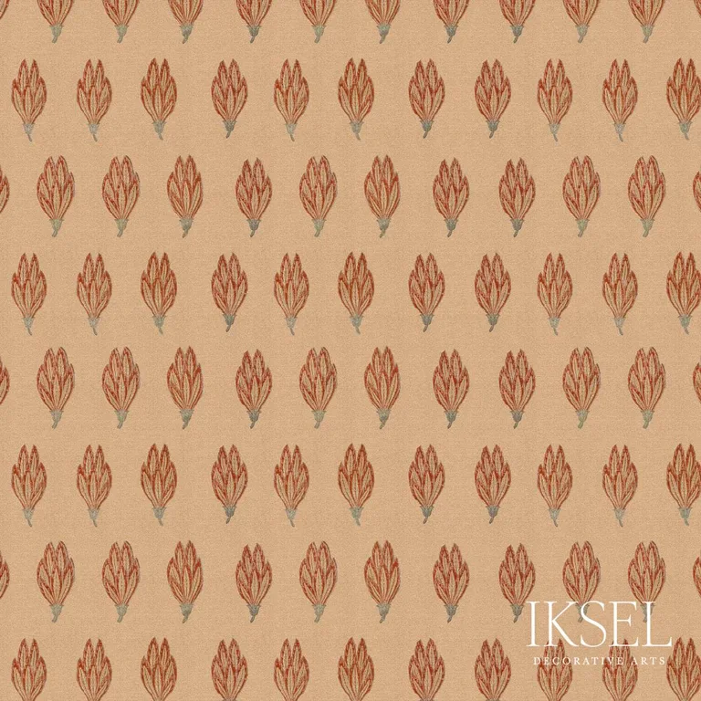 Schumacher RF913CS01 Persian Tulips Original fabric swatch