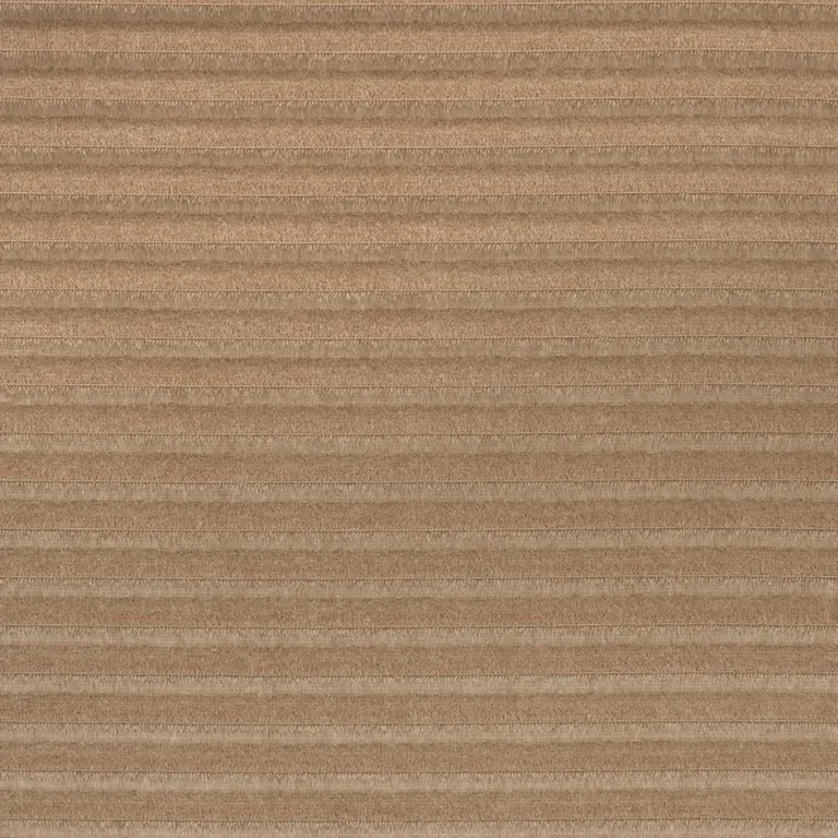 Schumacher 83301 Petite Channeled Velvet Camel fabric swatch