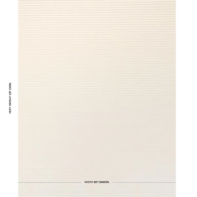 Schumacher 83300 Petite Channeled Velvet Ivory fabric swatch