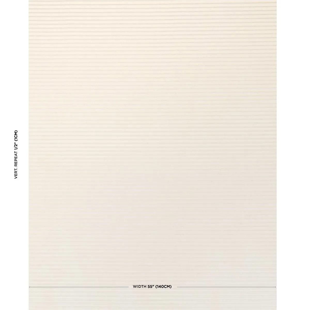 Schumacher 83300 Petite Channeled Velvet Ivory fabric swatch