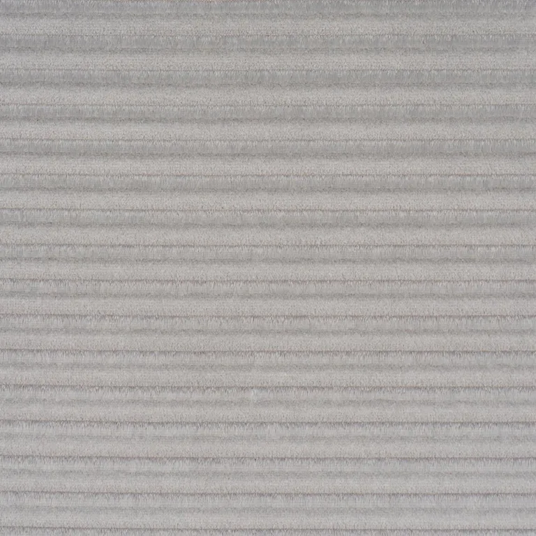 Schumacher 83302 Petite Channeled Velvet Otter Grey fabric swatch