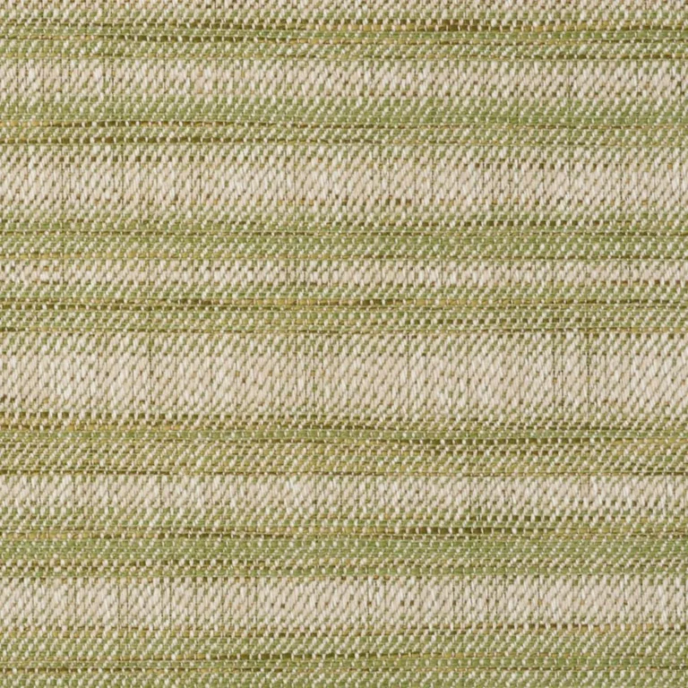 Schumacher 73362 Petra Stripe Grass fabric swatch