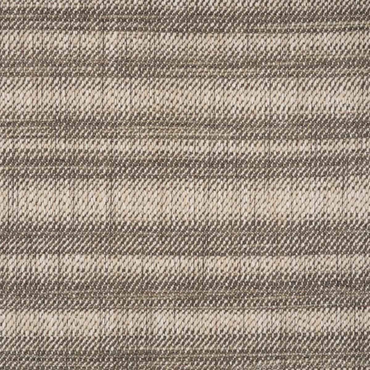 Schumacher 73360 Petra Stripe Stone fabric swatch