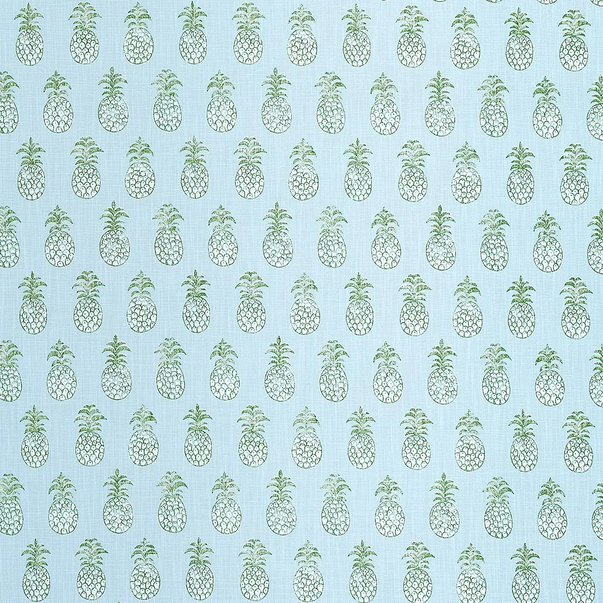 Schumacher 181020 PiñA Cove Indoor/Outdoor Aquamarine fabric swatch