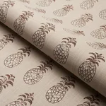 Schumacher 181022 PiñA Cove Indoor/Outdoor Coconut fabric swatch