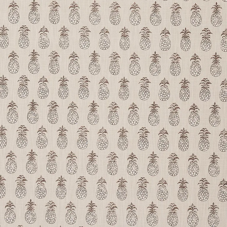 Schumacher 181022 PiñA Cove Indoor/Outdoor Coconut fabric swatch
