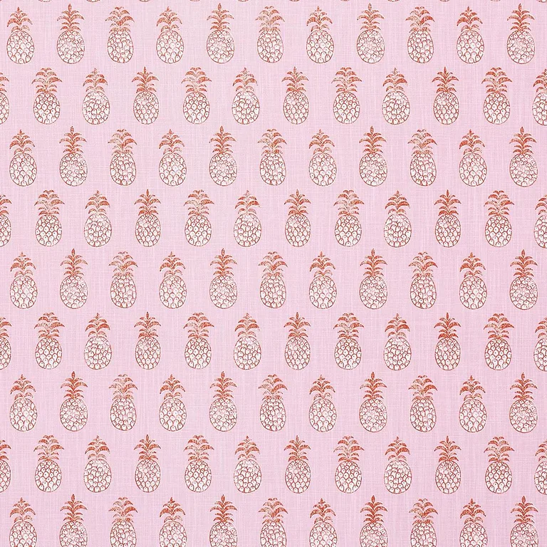 Schumacher 181021 PiñA Cove Indoor/Outdoor Flamingo fabric swatch