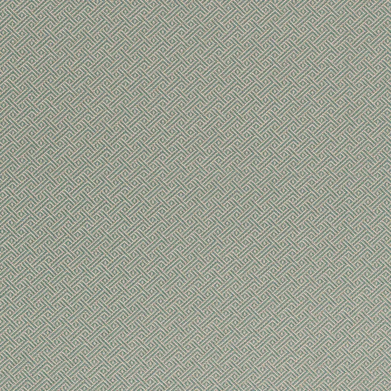 Schumacher 66410 Picard Weave Aqua fabric swatch