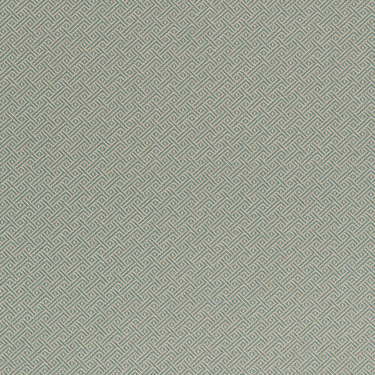 Schumacher 66410 Picard Weave Aqua fabric swatch