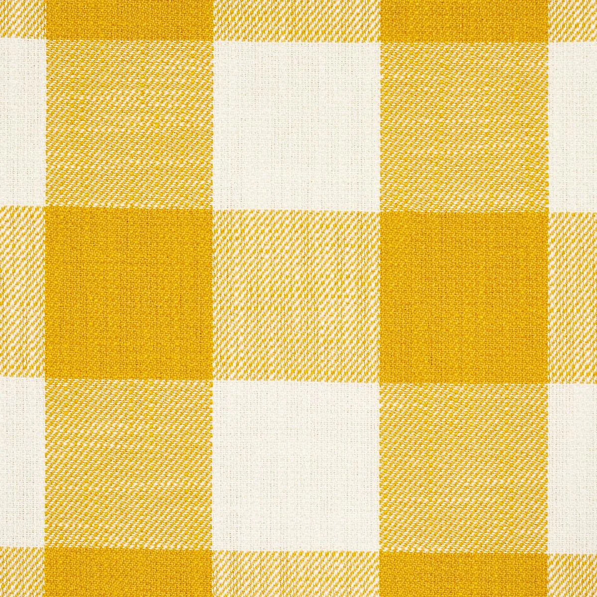 Schumacher 82322 Picnic Indoor/Outdoor Canary fabric swatch