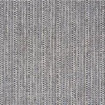 Schumacher 75641 Piedmont Chenille Black & Neutral fabric swatch