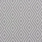 Schumacher 76330 Piedra Indoor/Outdoor Gray fabric swatch