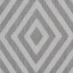 Schumacher 76330 Piedra Indoor/Outdoor Gray fabric swatch