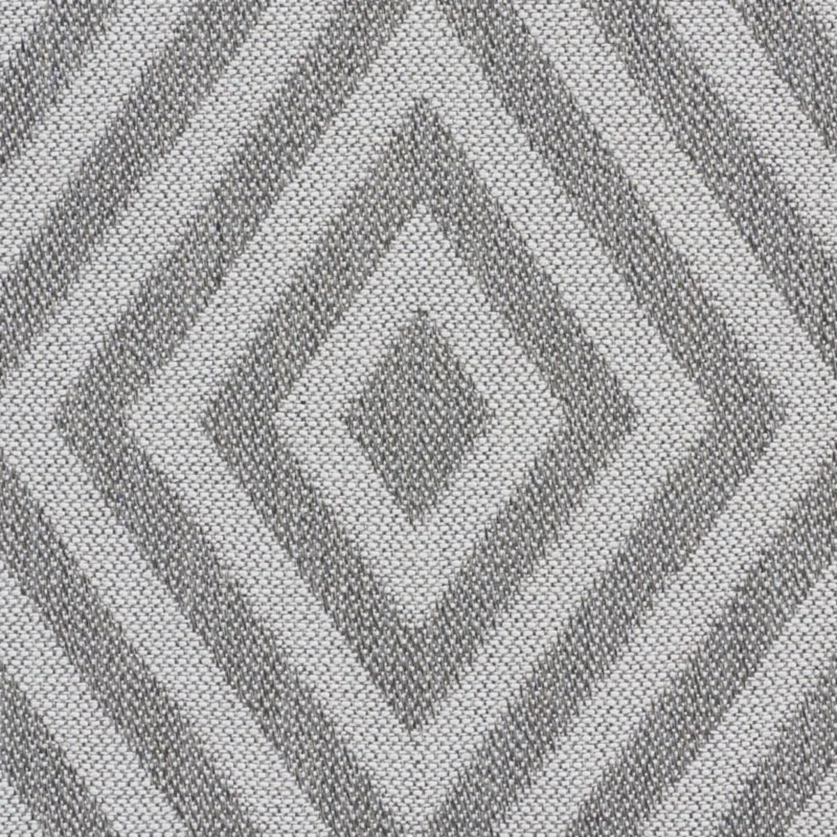 Schumacher 76330 Piedra Indoor/Outdoor Gray fabric swatch
