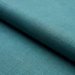 Schumacher 69948 Piet Performance Linen Aquamarine fabric swatch