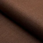 Schumacher 82594 Piet Performance Linen Brown fabric swatch