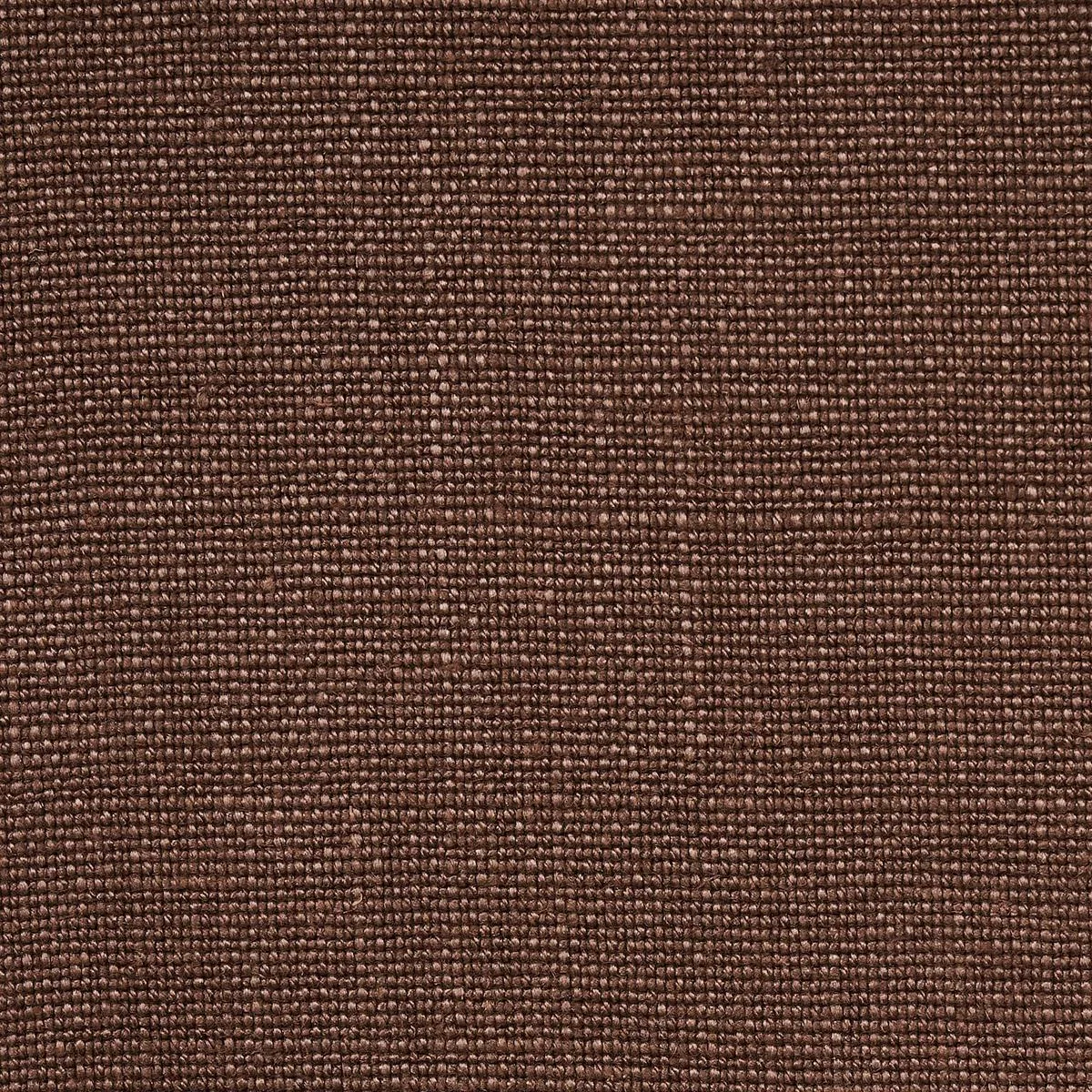 Schumacher 82594 Piet Performance Linen Brown fabric swatch