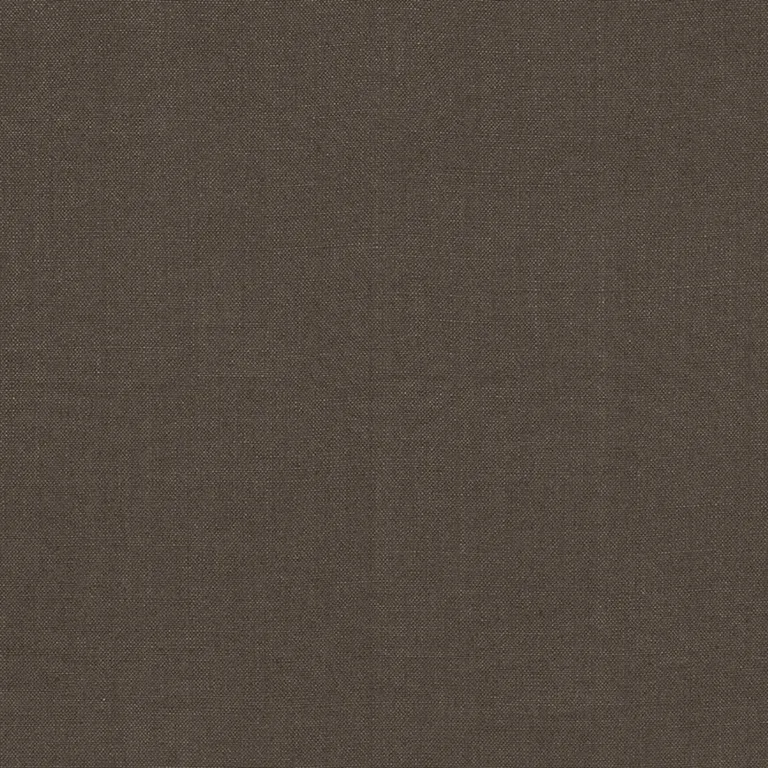 Schumacher 69911 Piet Performance Linen Chocolate fabric swatch