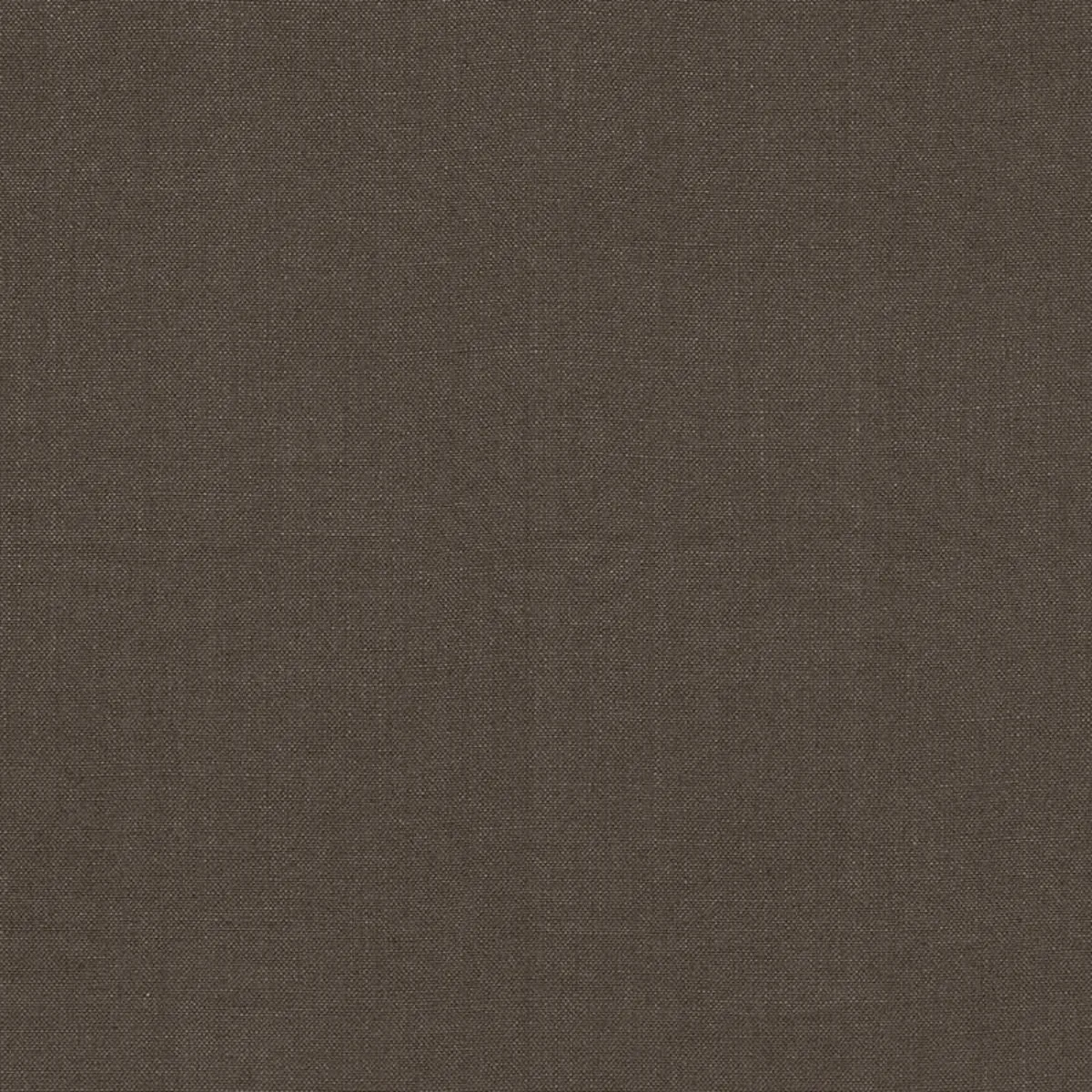 Schumacher 69911 Piet Performance Linen Chocolate fabric swatch