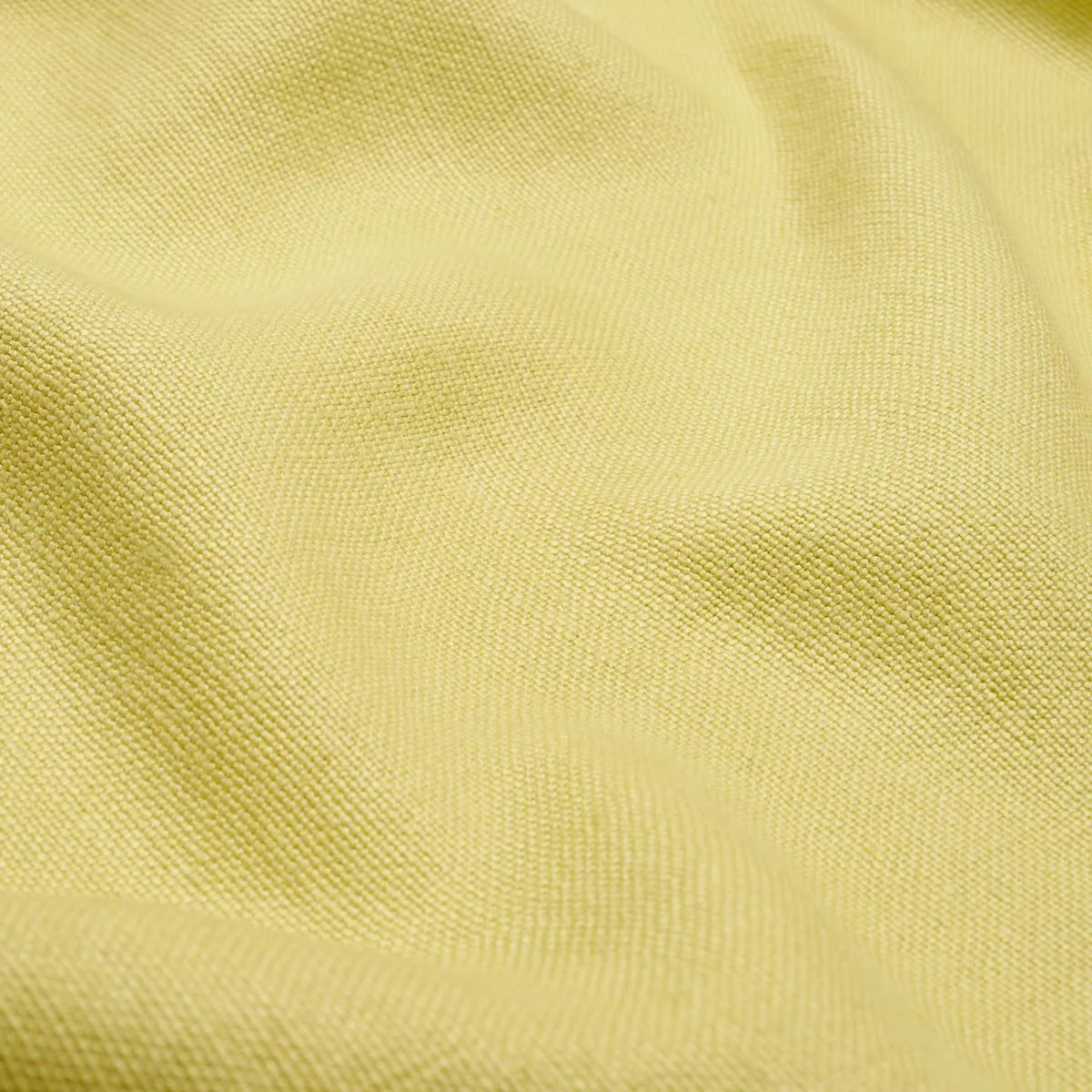 Schumacher 86462 Piet Performance Linen Citron Vert fabric swatch