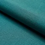 Schumacher 69949 Piet Performance Linen Deep Teal fabric swatch