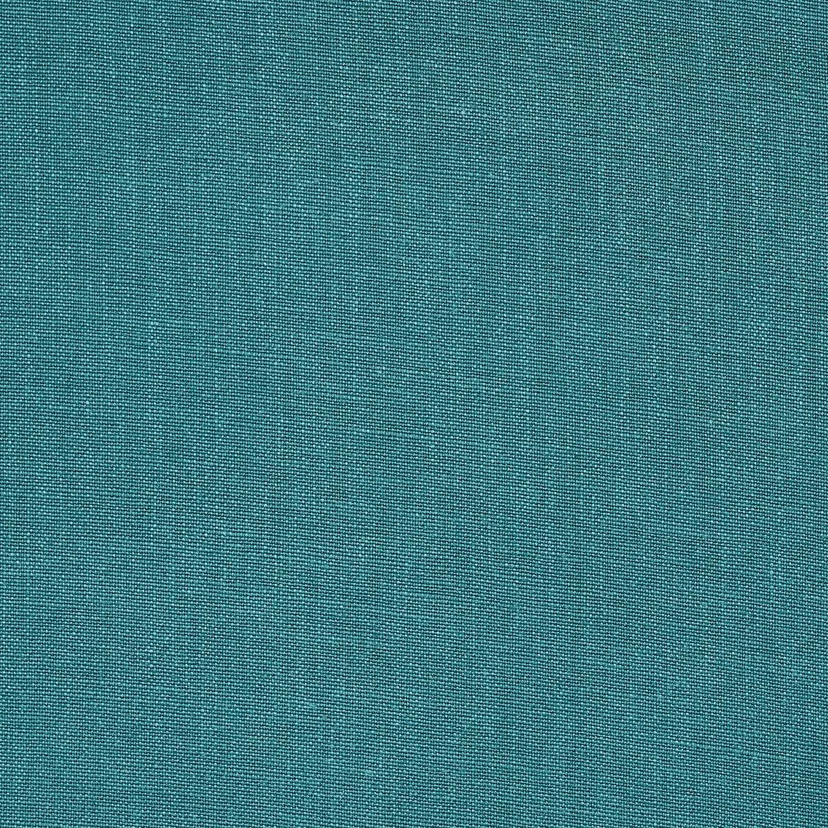 Schumacher 69949 Piet Performance Linen Deep Teal fabric swatch