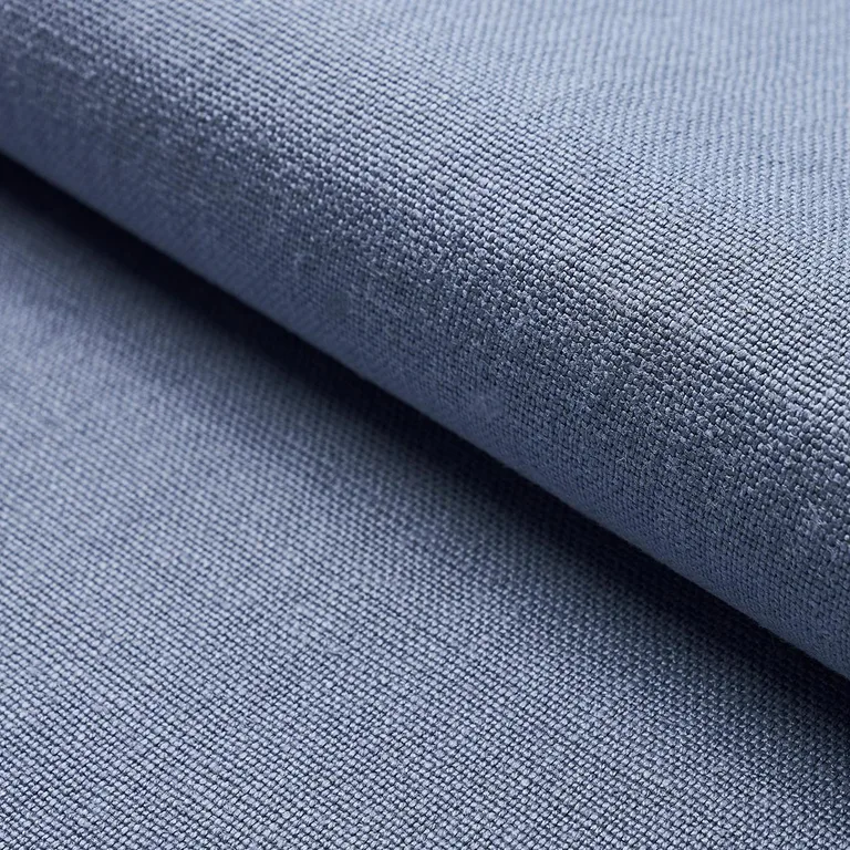 Schumacher 82604 Piet Performance Linen Delft fabric swatch
