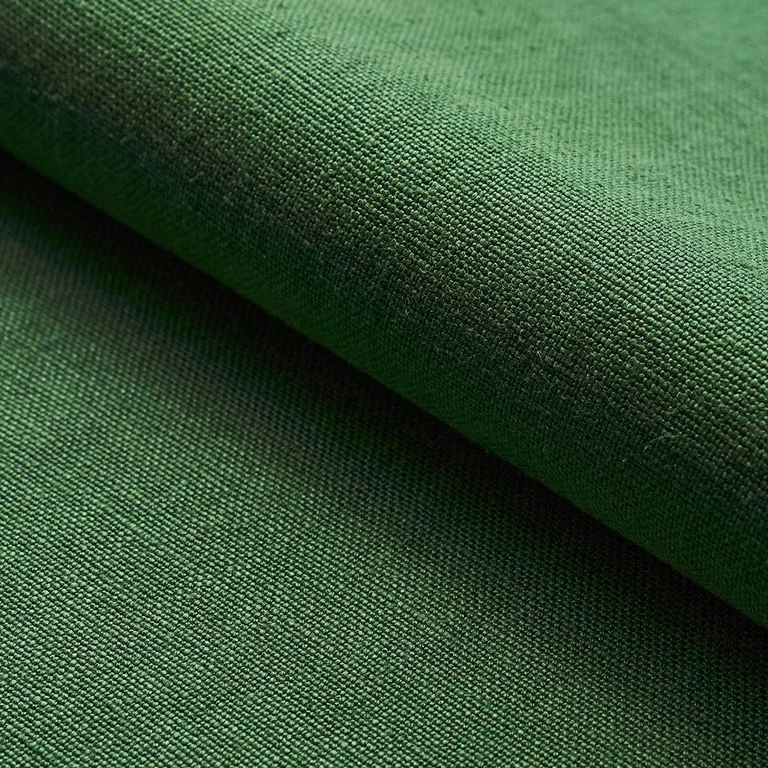 Schumacher 82596 Piet Performance Linen Grass fabric swatch