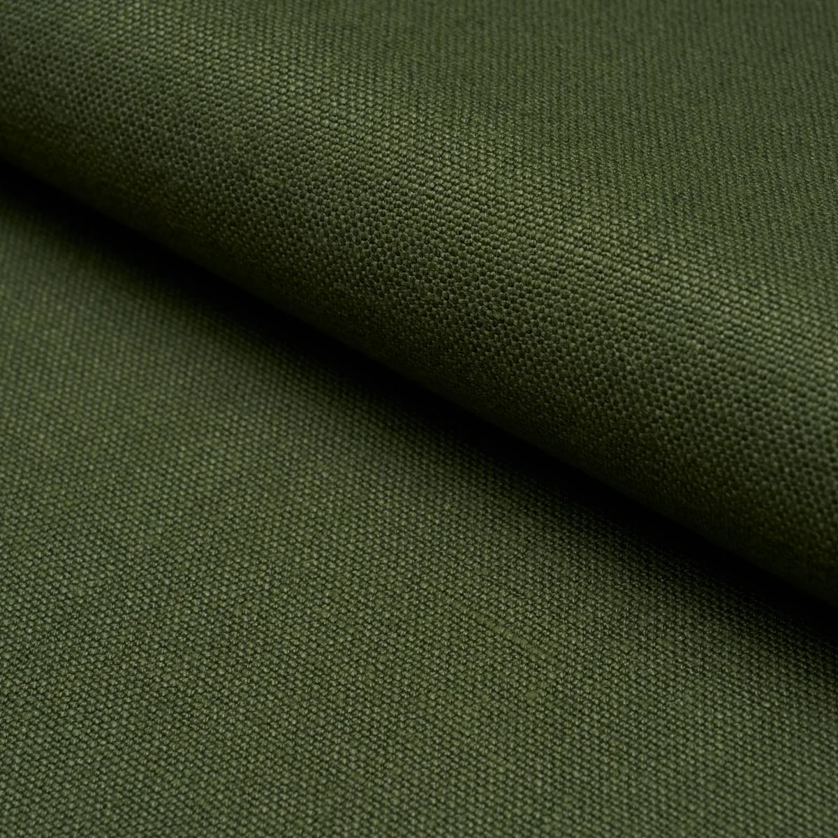 Schumacher 85400 Piet Performance Linen Hunter Green fabric swatch