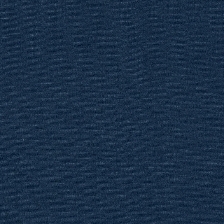 Schumacher 69929 Piet Performance Linen Indigo fabric swatch