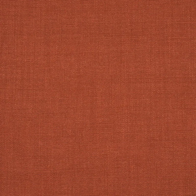 Schumacher 86460 Piet Performance Linen Mediterranean Spice fabric swatch