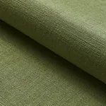 Schumacher 82597 Piet Performance Linen Moss fabric swatch
