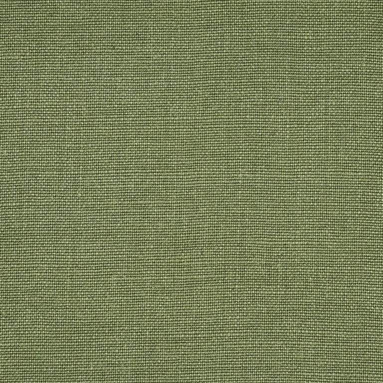Schumacher 82597 Piet Performance Linen Moss fabric swatch