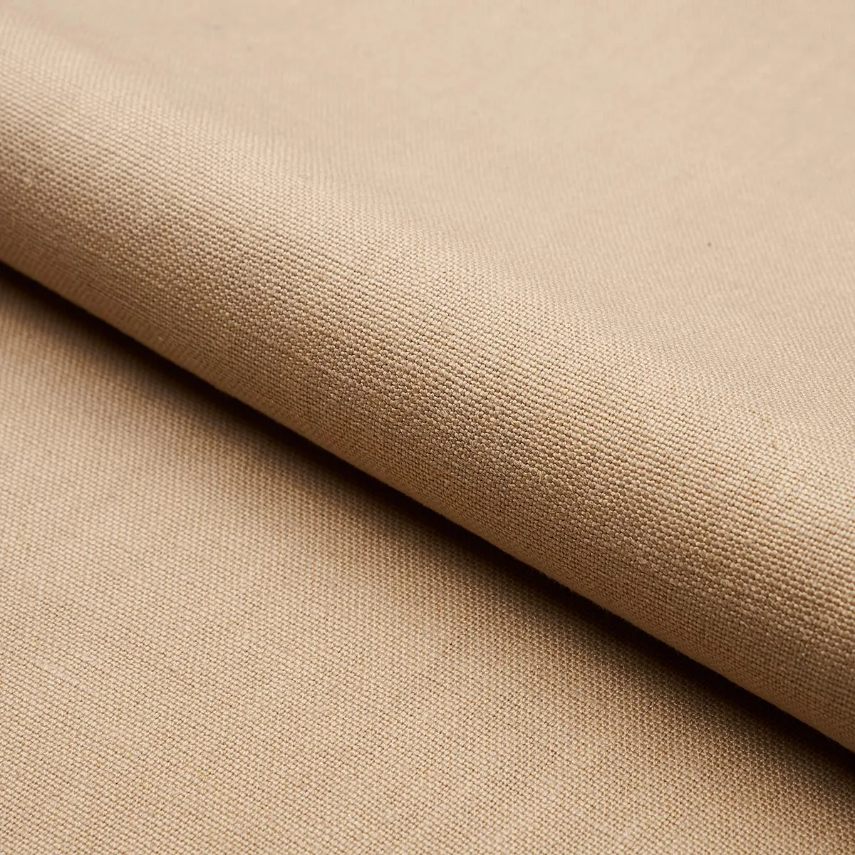 Schumacher 82590 Piet Performance Linen Natural fabric swatch