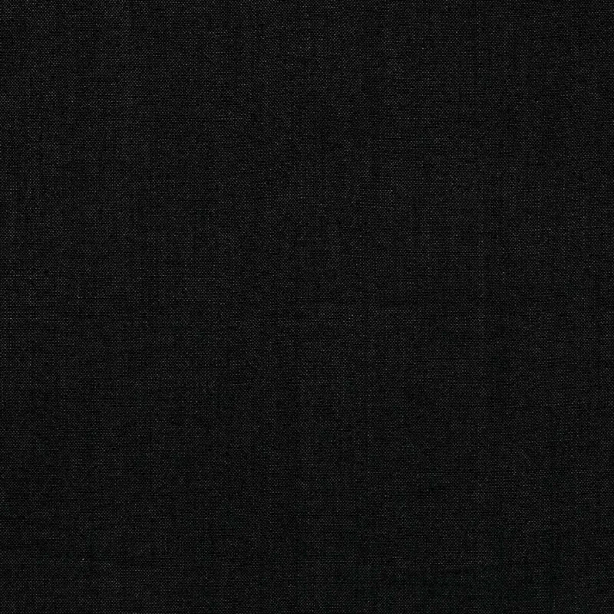 Schumacher 69913 Piet Performance Linen Noir fabric swatch