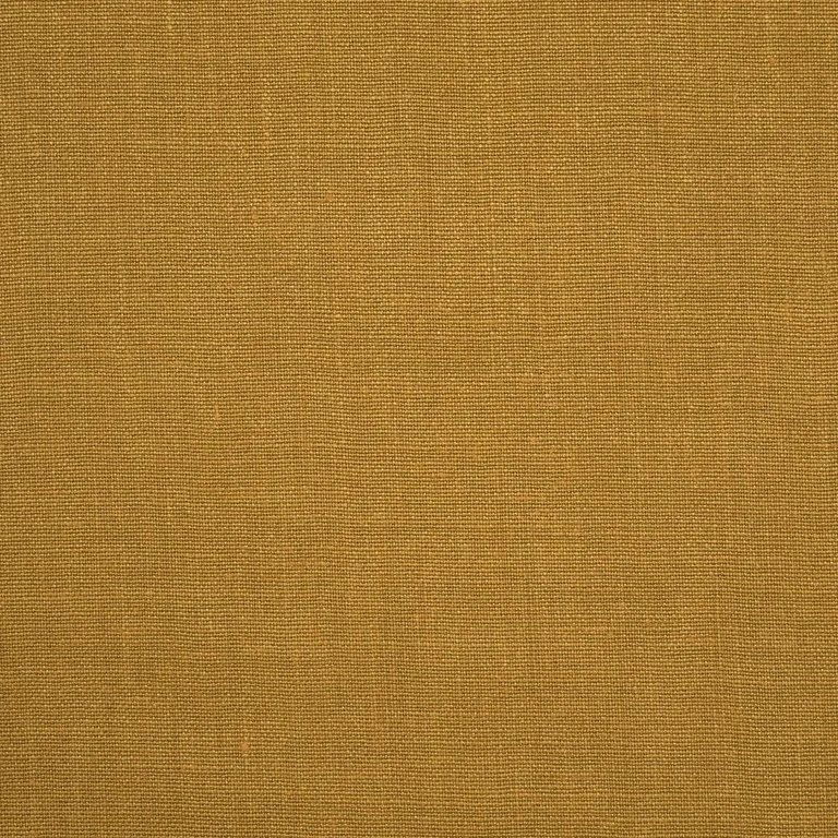 Schumacher 86464 Piet Performance Linen Ochre fabric swatch