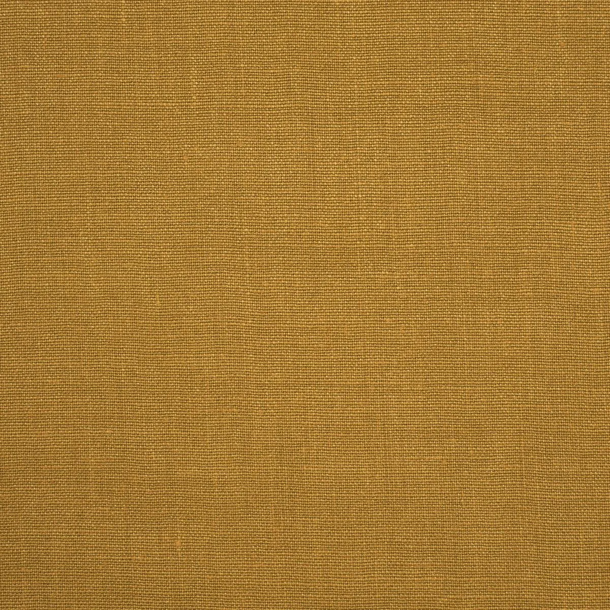 Schumacher 86464 Piet Performance Linen Ochre fabric swatch
