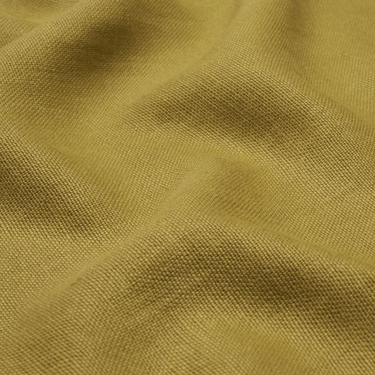 Schumacher 86463 Piet Performance Linen Olive fabric swatch