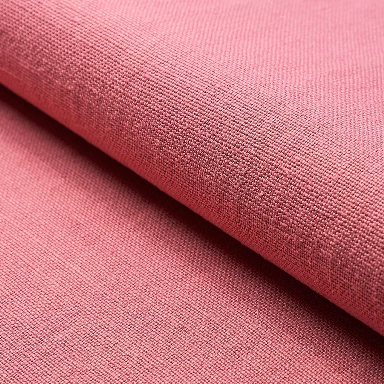 Schumacher 82609 Piet Performance Linen Pink fabric swatch