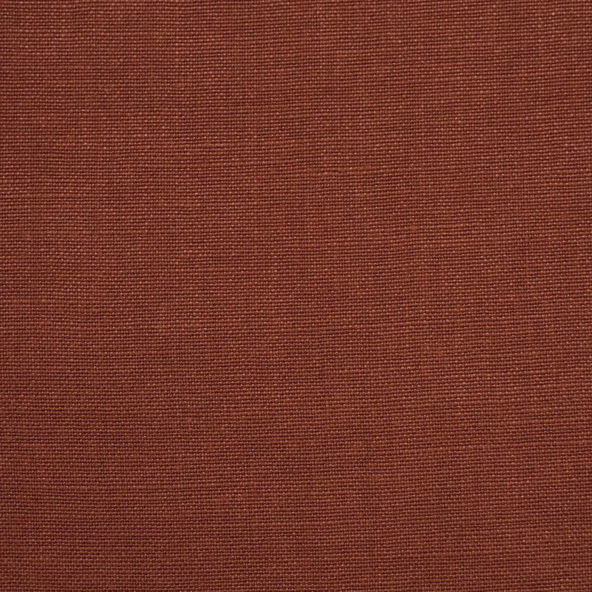 Schumacher 86461 Piet Performance Linen Terracotta fabric swatch