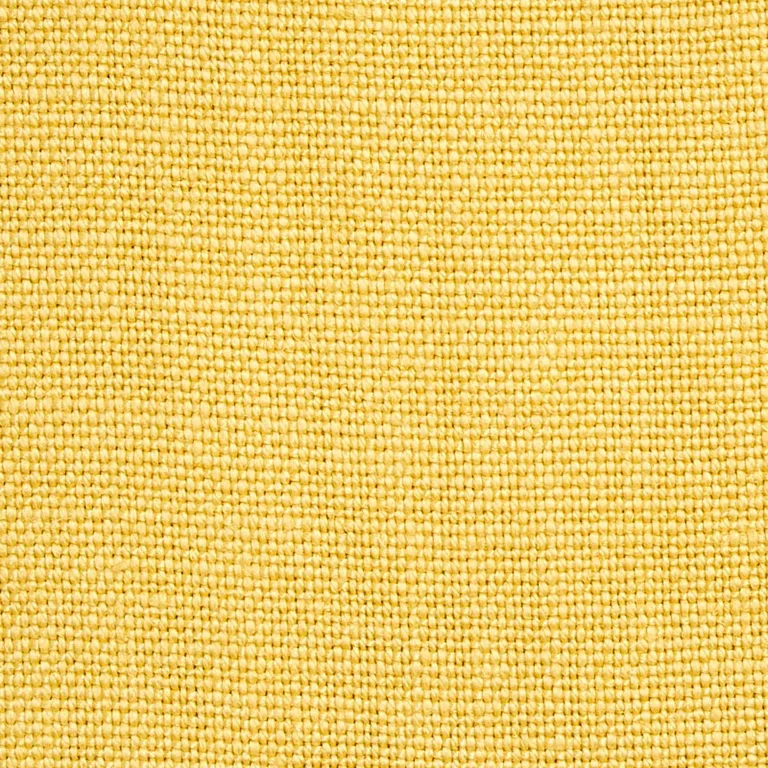 Schumacher 79982 Piet Performance Linen Yellow fabric swatch
