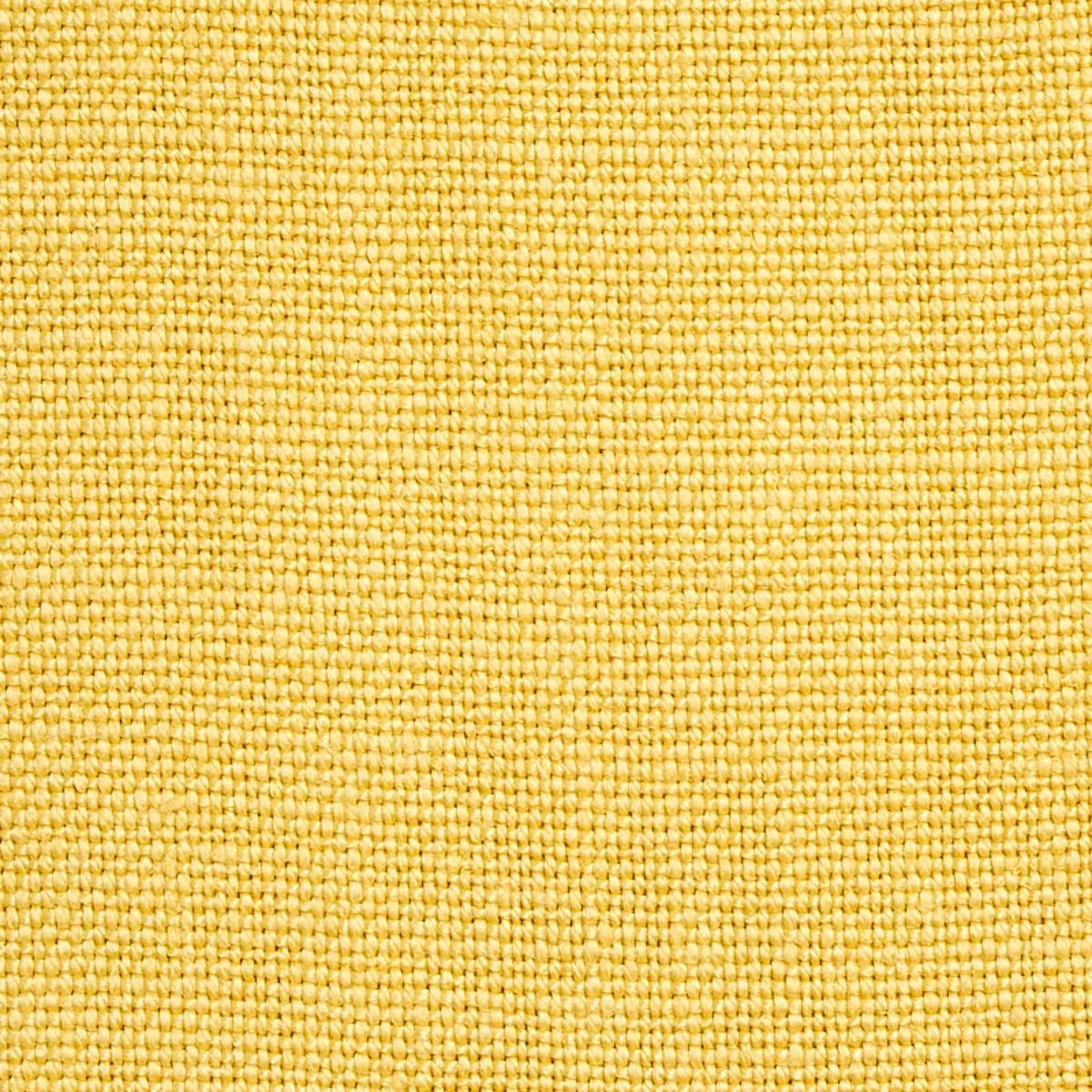 Schumacher 79982 Piet Performance Linen Yellow fabric swatch