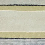 Schumacher 83501 Pikes Stripe Aegean fabric swatch