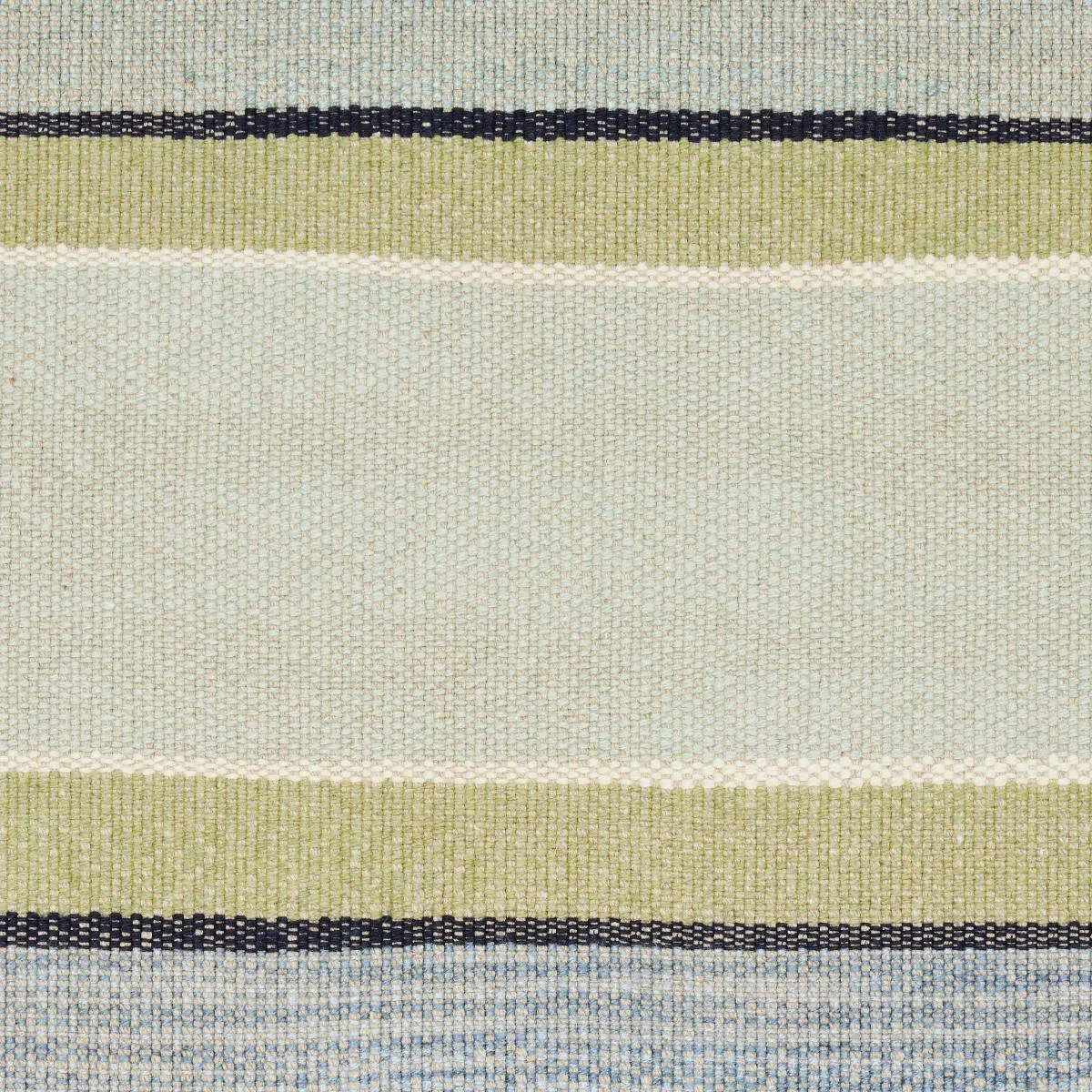Schumacher 83501 Pikes Stripe Aegean fabric swatch