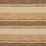 Schumacher 83500 Pikes Stripe Spice fabric swatch